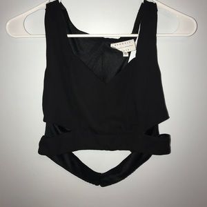 Kendall & Kylie crop top